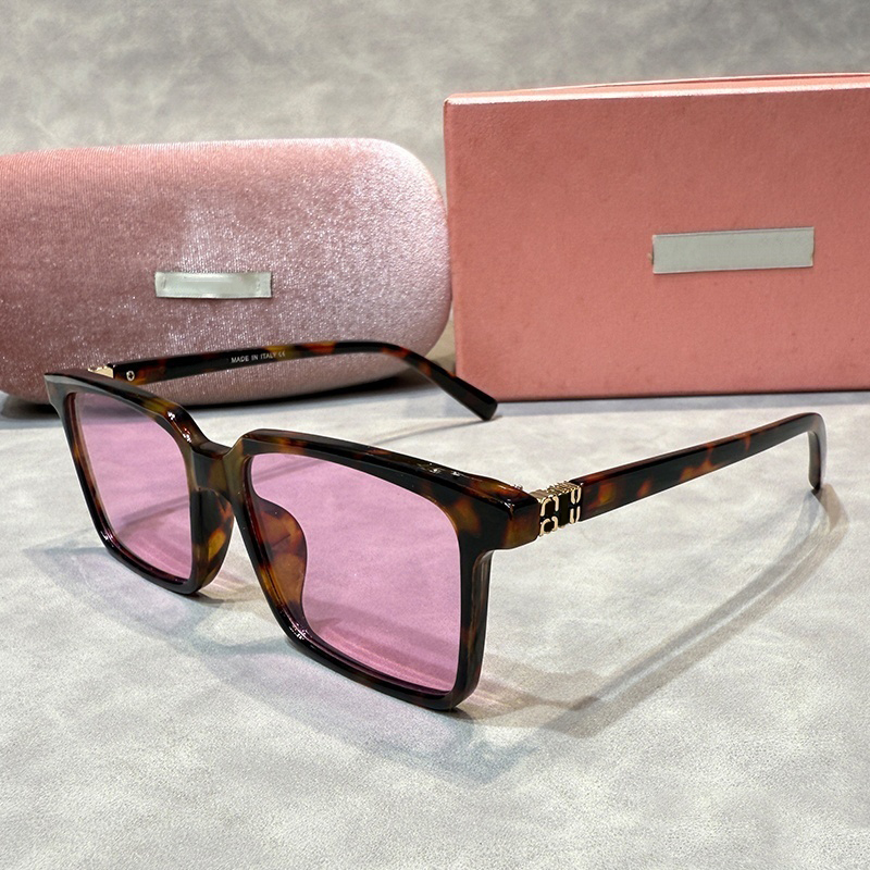 designer women sunglasses luxury sunglasses for women square frame glasses mens tortoiseshell thin glasses legs UV400 outdoor vacation glasses