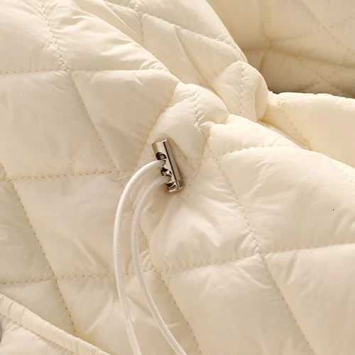 Vintage Clothes Harajuku Jaqueta Feminina Kawaii Parkas Single-breasted Puffer Jacket Drawstring Slim Waist Winter CoatT251105