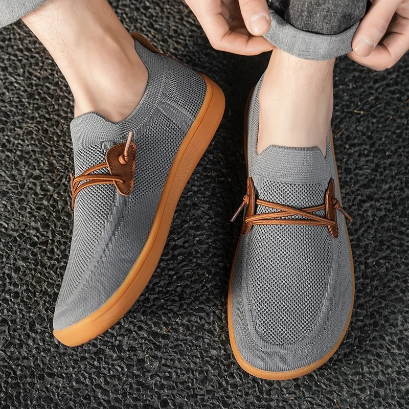 Mens and Womens Wide Version Barefoot Shoes Minimalist and Casual Shoes Sports Shoe Breathable and Comfortable Tennis Shoes 251105