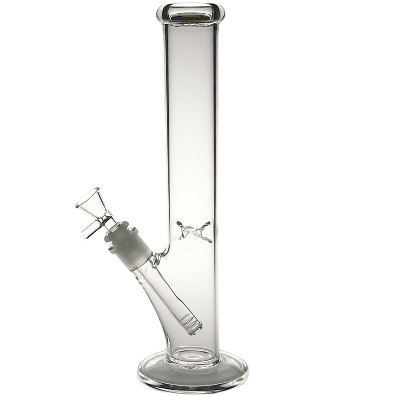 Goodsstore 12 Inch 14mm Female Glass Water Bongs Clear Thick Heady Glass Beaker Bong Bowl for Smoking