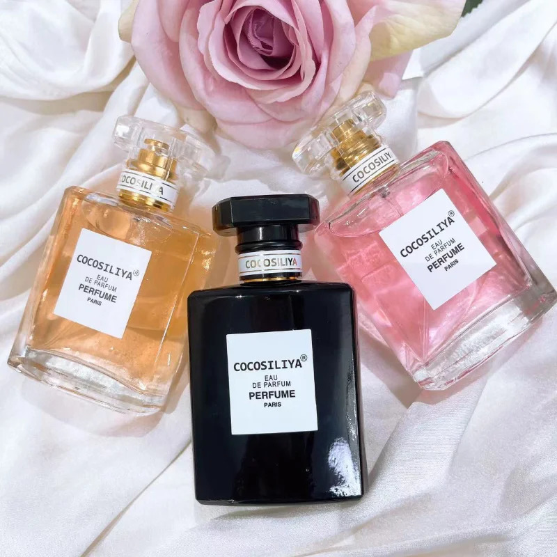 Coco Miss 50ml Floral Perfume Lasting Golden Elegant Dating Women Charm Body Spray High Quality Light Scent Eau De Parfum 250328