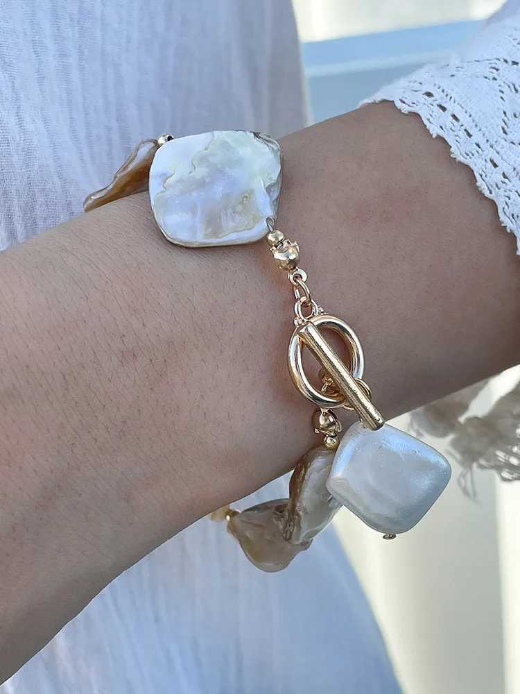 Irregular shell beaded vacation retro simple personality fashionable women jewelry accessories gifts C251105