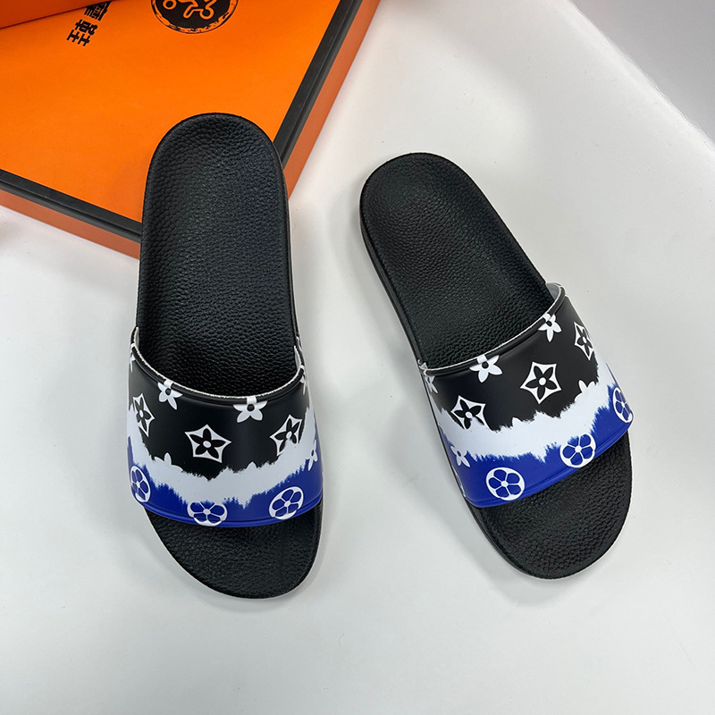 2025 new European and American men's flip-flops summer outdoor wear non-slip trendy beach casual comfortable sandals ins style