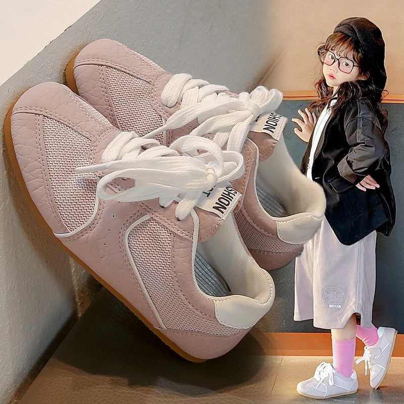 3-18 Years Old Childrens De Training Shoes Spring Autumn Breathable Beige Boys Girls Casual Shoes Lightweight Kids SneakersT251105