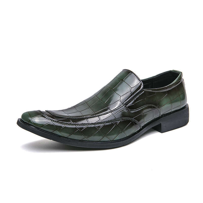 Large Chelsea Pointed 37-45 Autumn New Leather Men's European Fashion Shoes