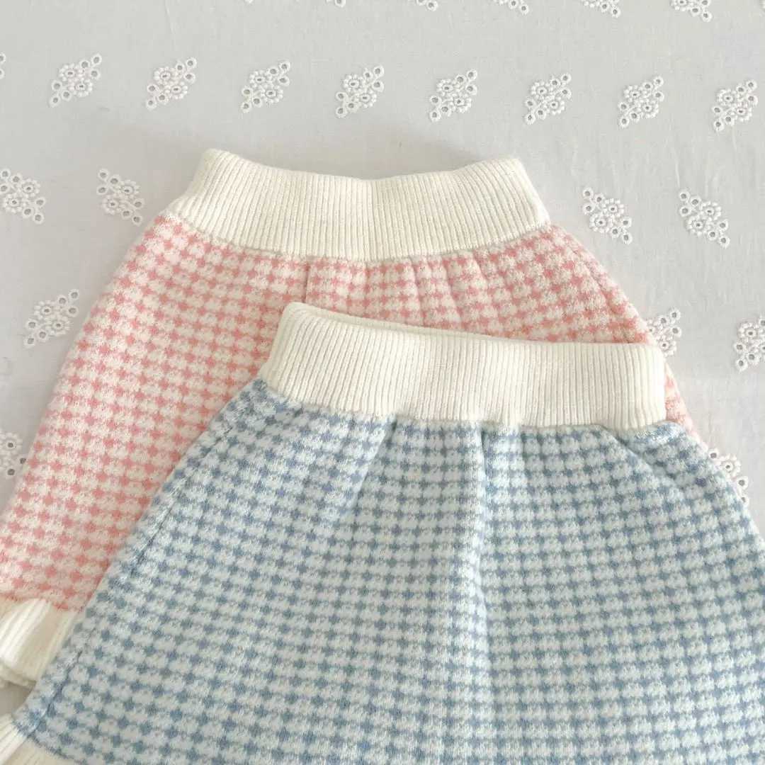 2025 Autumn/Winter New Childrens Sweater Sets Girls Big Bow Style Elegant Knitted CardiganShort Skirt Baby Clothes Set 2pcs Y251105