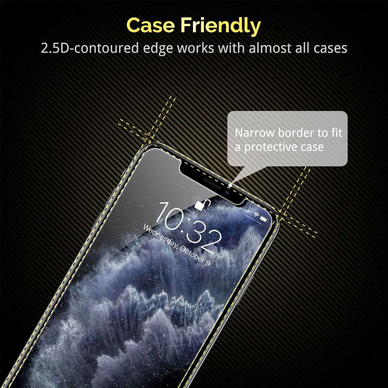 9H Protection Tempered Film For Apple iPhone 11 Pro 12 13 Mini XS Max XR X 2/4Pcs HD Screen Protector Glass