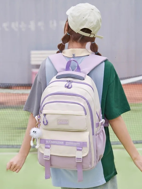 elementary school bags for 7 to 12 years Primary school backpack teenagers bag for books student shoulder bag for 251104