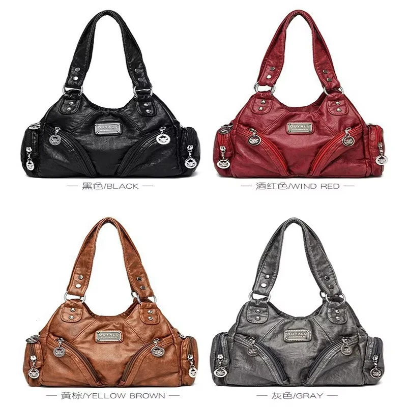 Y2K Motorcycle Bag Womens PU Leather Crossbody Bag Retro Handbag Fashion Motorcycle Bag Fashion Crossbody Bag 251031