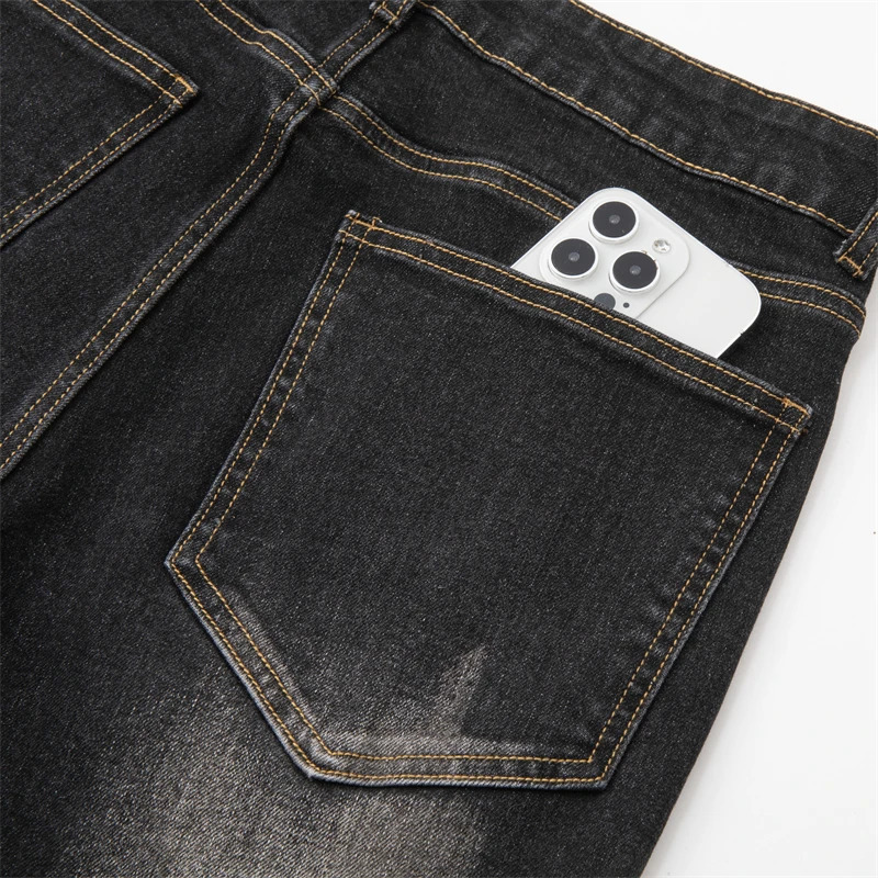 Womens jeans harem pants black highquality womens oversized denim Gothic low rise ball width 250403