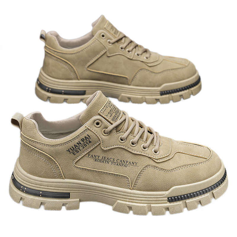 Cross-Border New Martin Boots Non-Slip Wear-Resistant Outdoor Work Low-Top Men's Thick-Soled Casual Sports Shoes