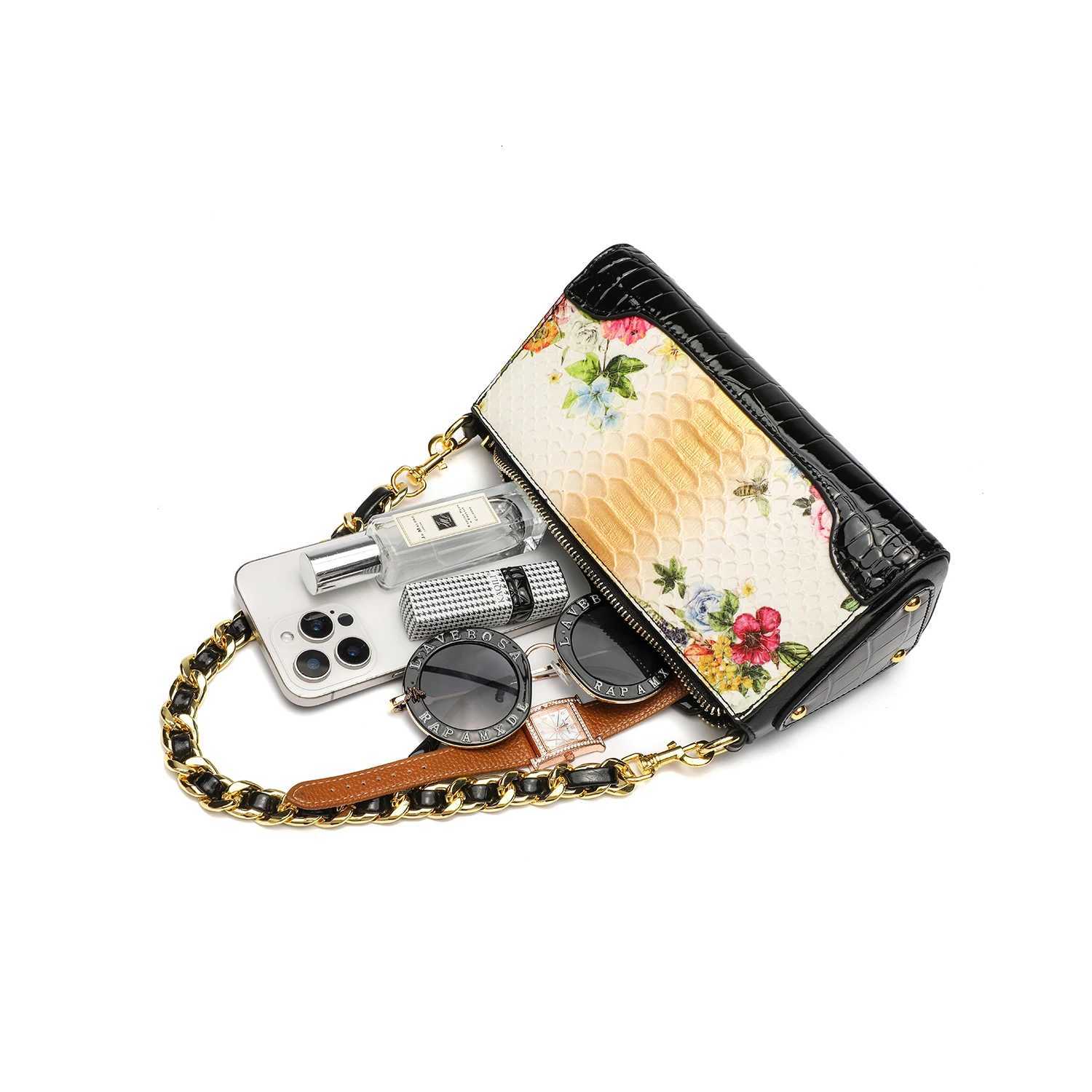 2025 New Crocodile Embossed Shoulder Bag - Stylish Triangular Crossbody Purse with Magnetic Crocodile Embossed Shoulder Bag Versatile Wome Z251104