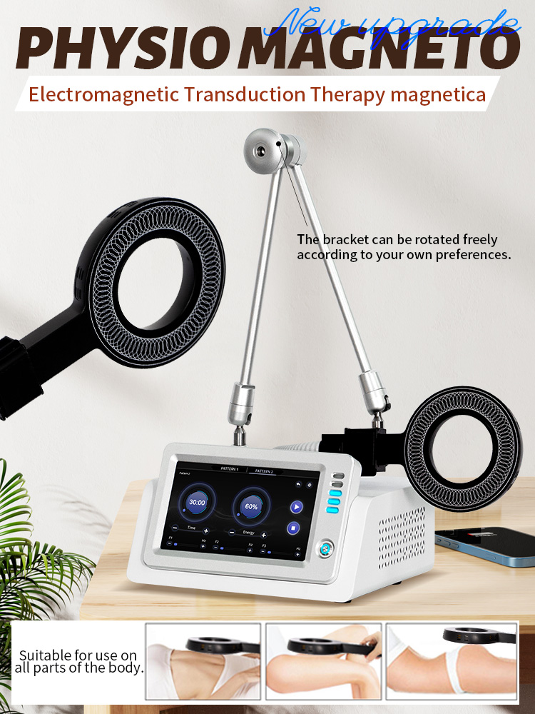 Electromagnetic Muscle Relax Physio Magneto Extracorporeal Shockwave Therapy Device Pain Relief Magnetotherapy
