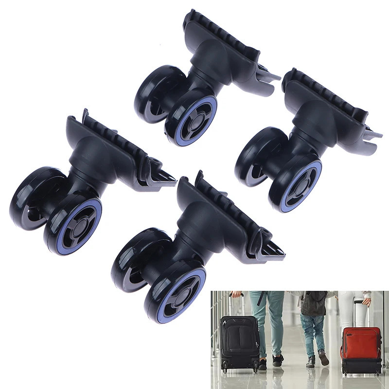 1Set Luggage Wheel Replacement Travel Suitcase Wheels 360 Swivel Mute Wheel For Suitcase Universal Aceessories 251031