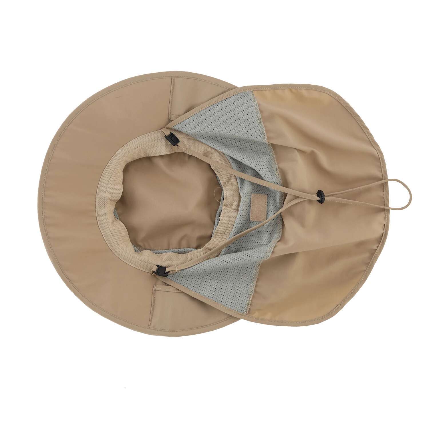 Connectyle Boys Outdoor UPF50+ Kids Bucket Wide Brim Fishing With Neck Flap Breathable Adjustable Sun Protection Hat