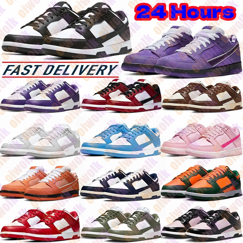 Designer Casual Shoes Men Women Sneakers White Black Panda Green Sail Trail Mens Trainers Sports Skateboard Chaussure