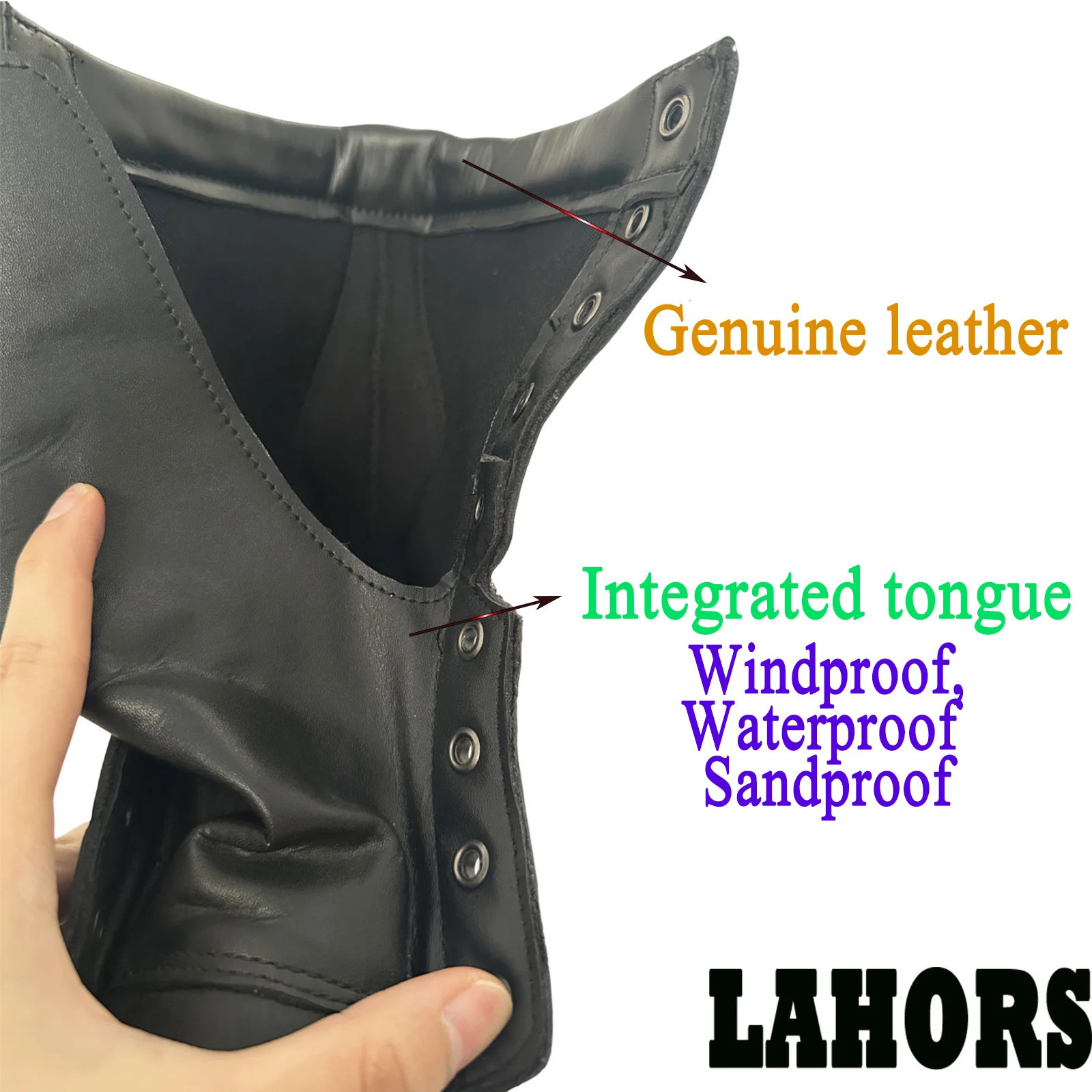 LAHORS Original Leather Man Tactical Boots Sport Hiking Shoes Outdoor Ankle Desert Combat Boots Work Safety Shoes Botas Hombre 251103