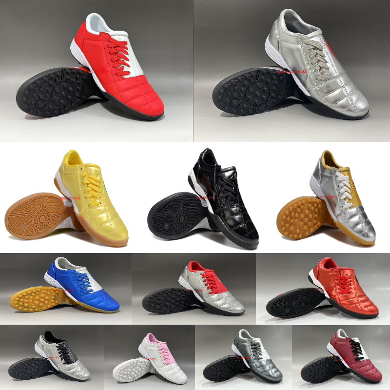 2025 New Quality Football Boots Soccer Cleats Black Metallic Silver Boots Football Boots Spark Youth Mens Safari Kids Shoes