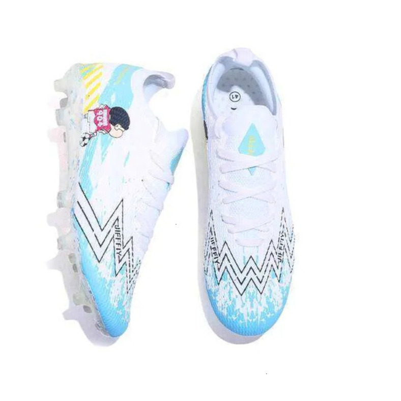 Jifffly Crayon Shin-chan Collaborative Shoes 2025 New AG Long Spike Student Professional Training Sneakers