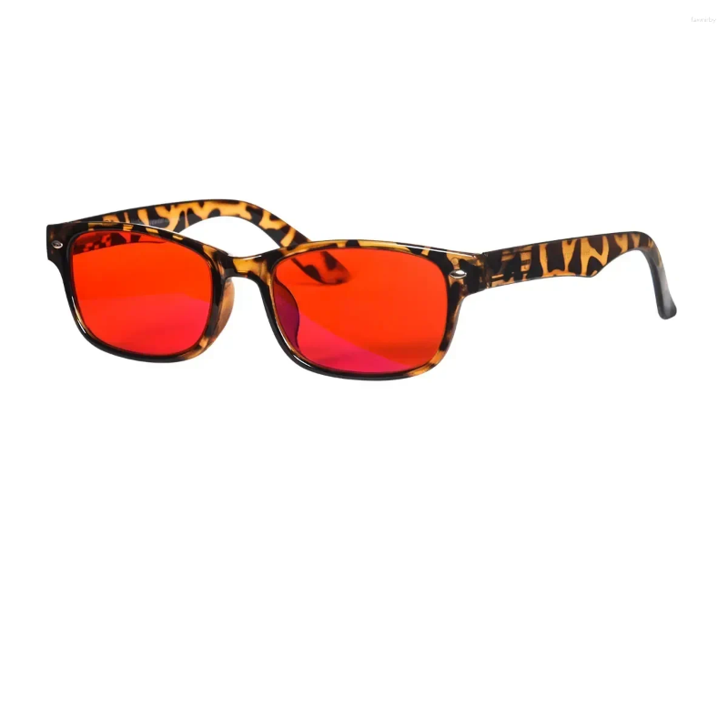 Sunglasses Red Lens Glasses Better Sleep Before The Bed Use Orange Blue Light Filter For Long Time Plastic Frames