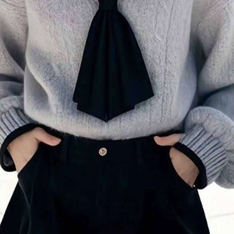 Women Clothes Spring Autumn Fashion Korean Solid Color Female Knitting Pure Desire Wind Soft Appear Thin Pullovers Sweater Tops Designer Sweater Bear 