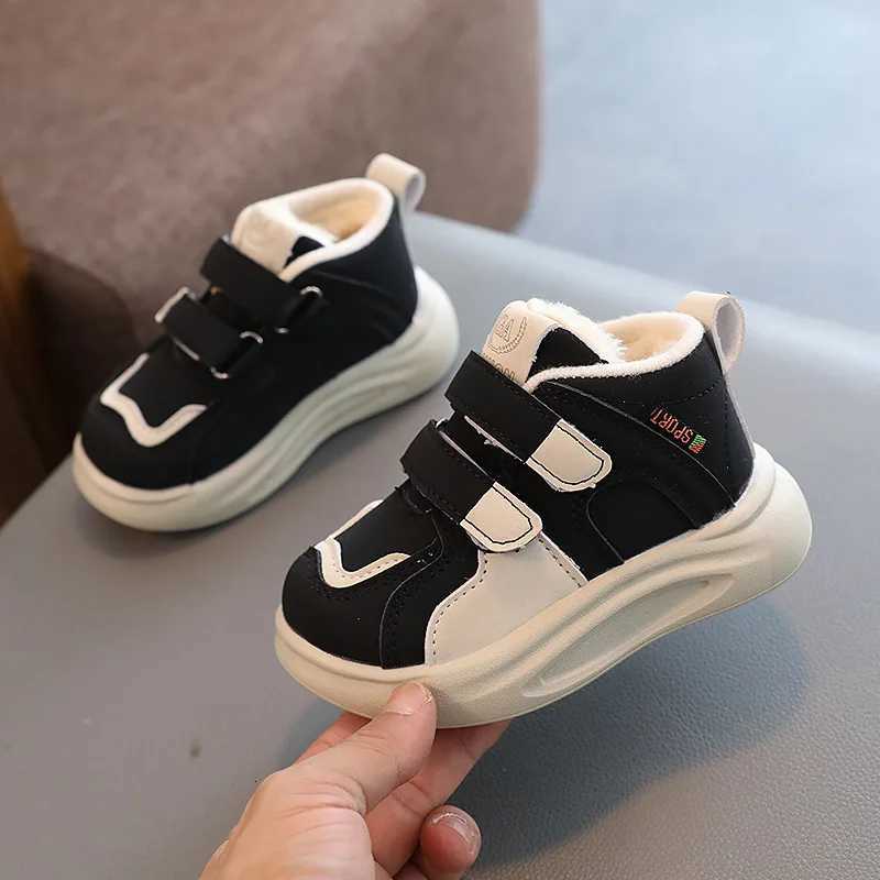 Children Shoe Cotton Shoes Casual Sneaker for Boy Kid Shoes for Girl Warm Plush Winter Shoe for Girl Kid Soft Sole Board Shoe T251105