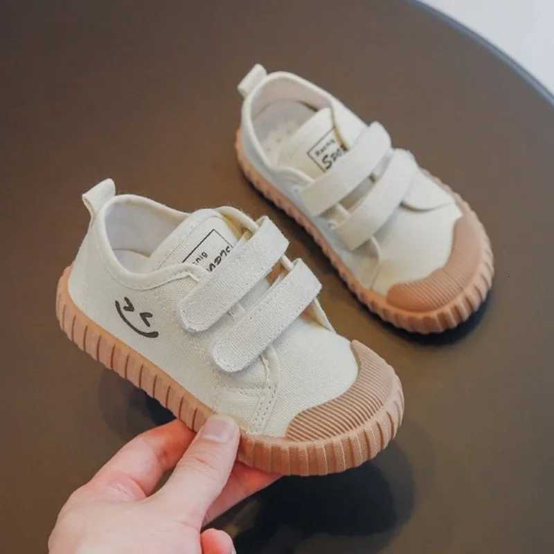 2023 New Boys Girls Baby Canvas Shoes Non-slip Soft Cute Kids Canvas Shoes Boys Girls Toddler Sneakers Childrens Casual ShoesT251105