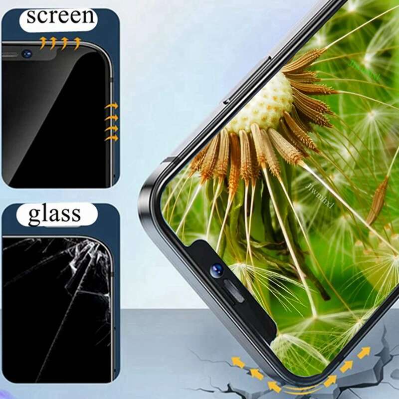 Full Cover Anti-Peep Screen Protector For IPhone 6 6S 7 8 plus xr x xs 11 12 14 15 16 pro max 13 mini SE Film case