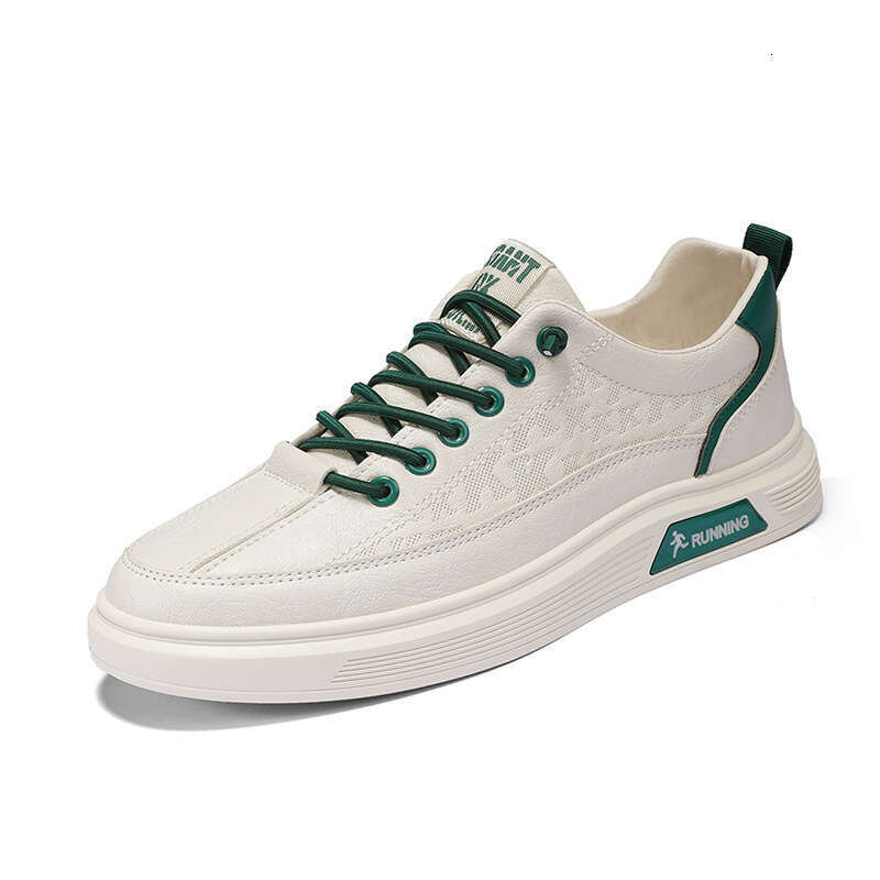 Spring Simple Korean Style Versatile Low-top White Casual Men's Sports Sneakers Cross-border Large Size Shoes