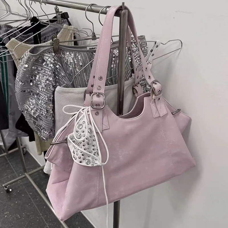 Light Tote Bag Koreanstyle Fashionable Shoulder Bag Highend Handbag Simple Largecapacity Casual Bag 251031