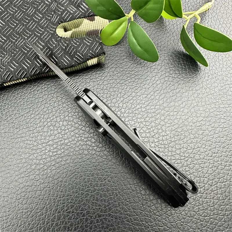 Ks 7250 Launch 9 Pocket folding Knife 8Cr13Mov steel blade outdoor tactical military hunting knife EDC pocket knife mens giftZ250403