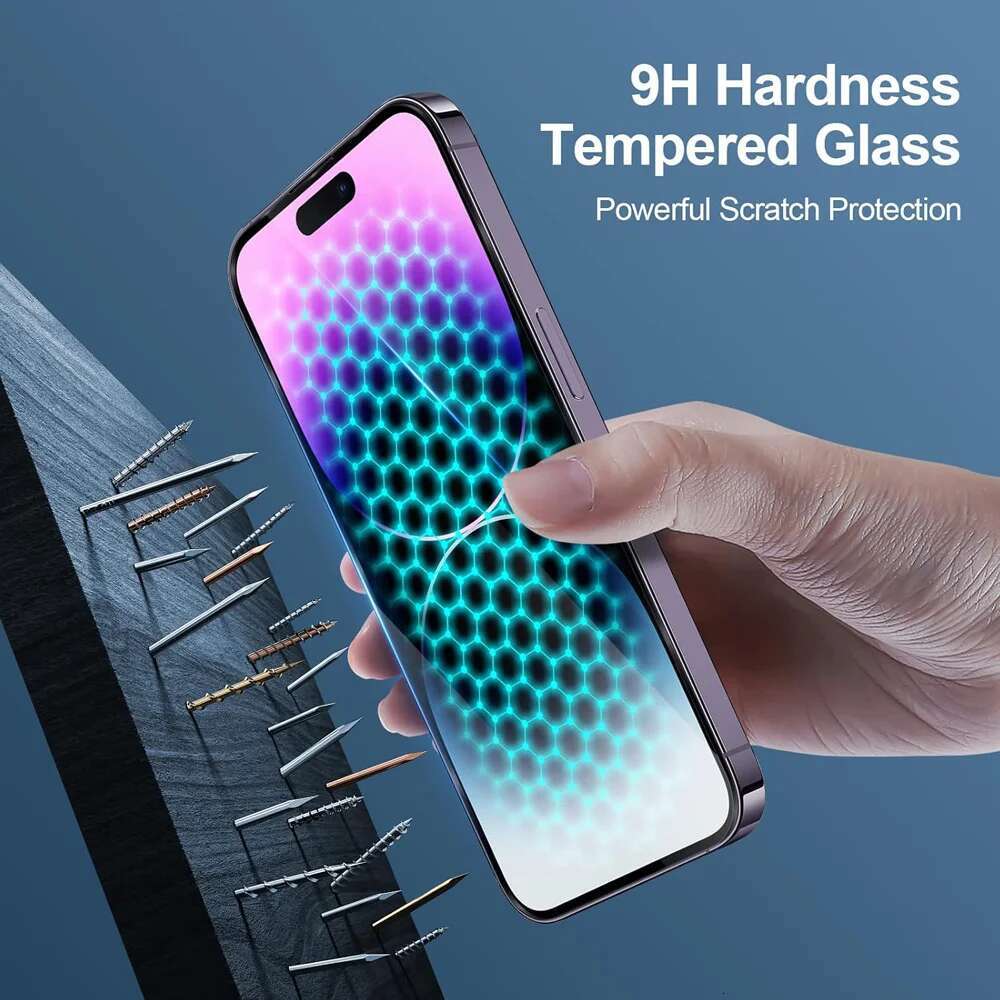 HD Screen Protection For iPhone 16 15 14 12 11 Max Tempered Glass iPhone15 Pro Camera Lens Film iPhone16 Plus 13 Mini
