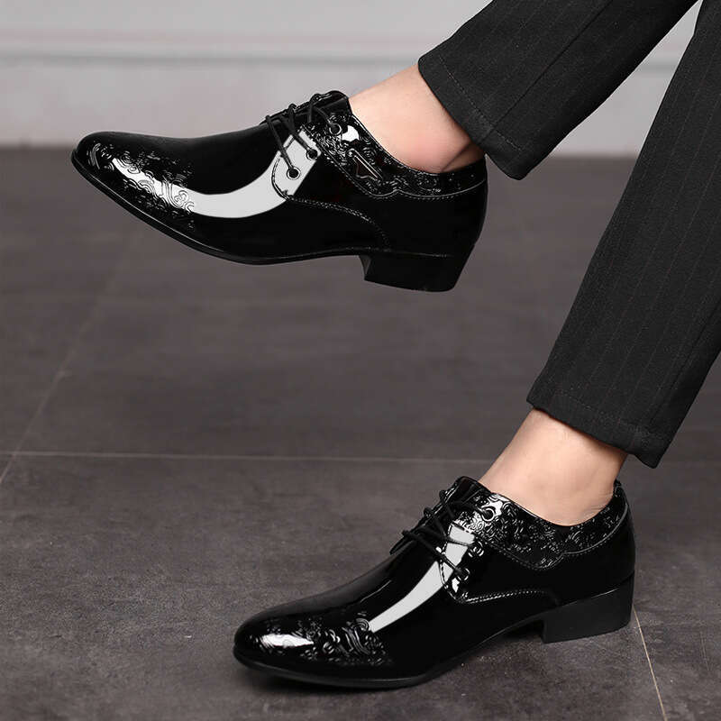 2023 autumn new British style business casual sizes 38-48 plus men's shoes, leather shoes for men