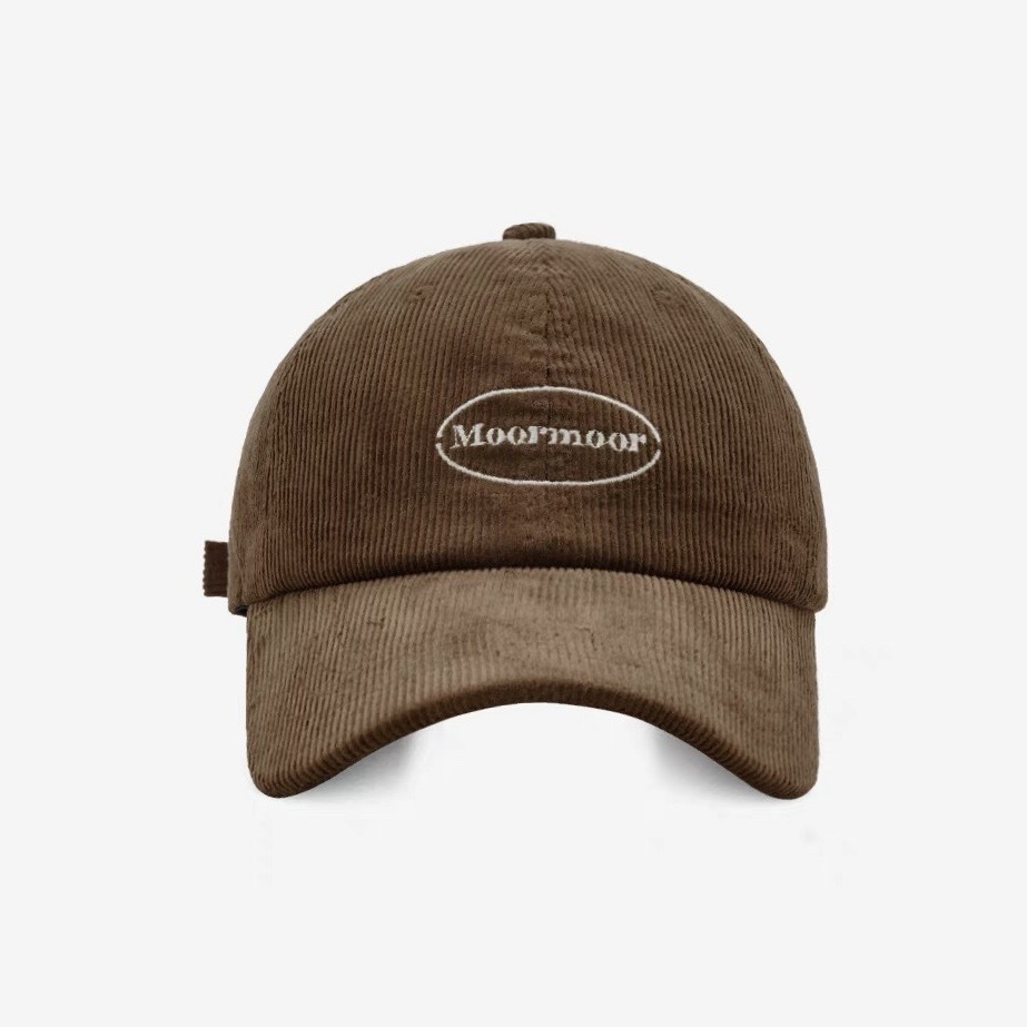 Designer hats for women Fashionable corduroy letter embroidery simple duckbill cap retro personalized baseball cap unisex free shipping adjustable