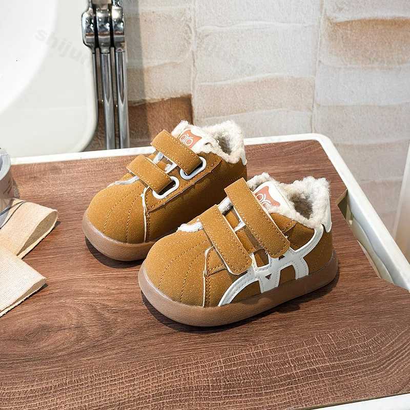 Autumn Winter Childrens Casual Cotton Shoes 2025 New Boys Girls Retro Sports Shoes Kids Toddler Non-Slip Comfortable SneakersT251105