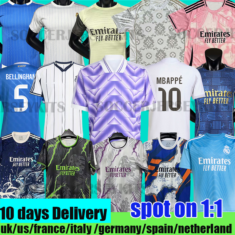 realmadrid 2026 BELLINGHAM MBAPPE soccer jerseys camiseta VINI JR TRENT VALVERDE RODRYGO MODRIC Football jersey kit CAMAVINGA realmadrid Children Shirt Madrids