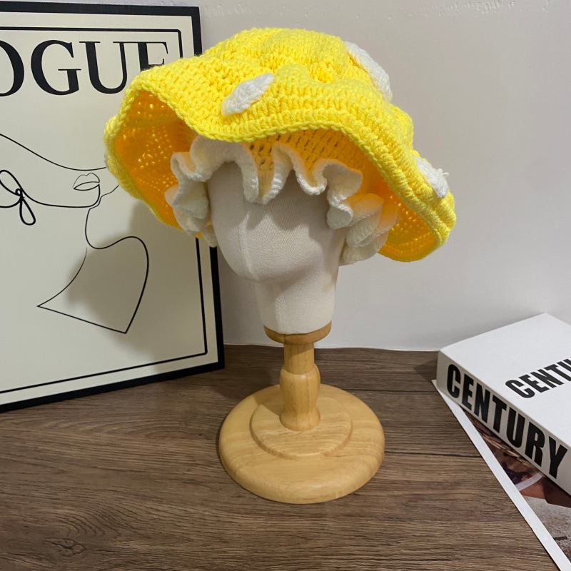 Free delivery hat Fashionable knitted hat simple solid color daily dirt resistant warm and cold hat