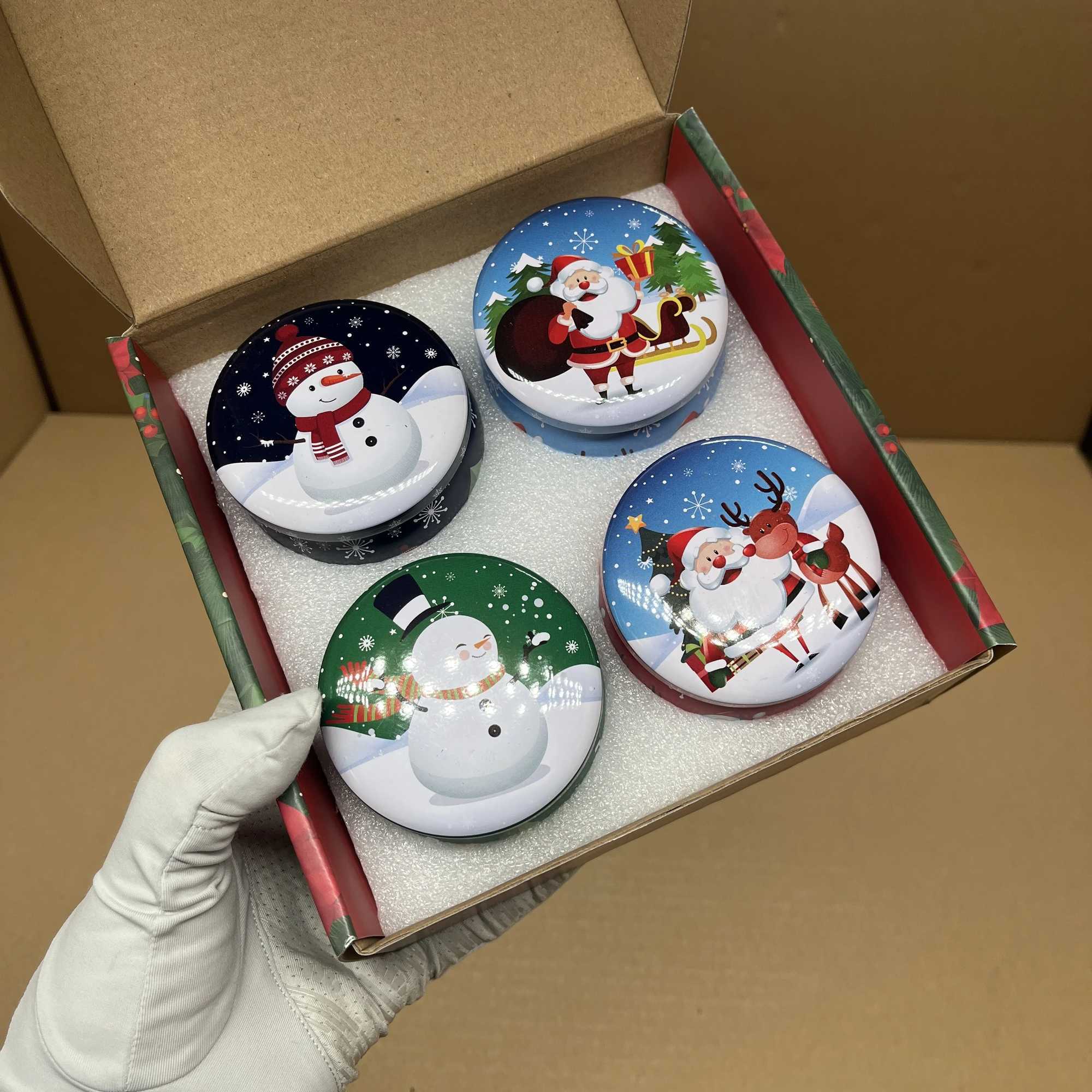 Best Christmas Gift Soy Wax Creative Nordic Home Fragrance Aromatherapy Candle Scented Candle C251105