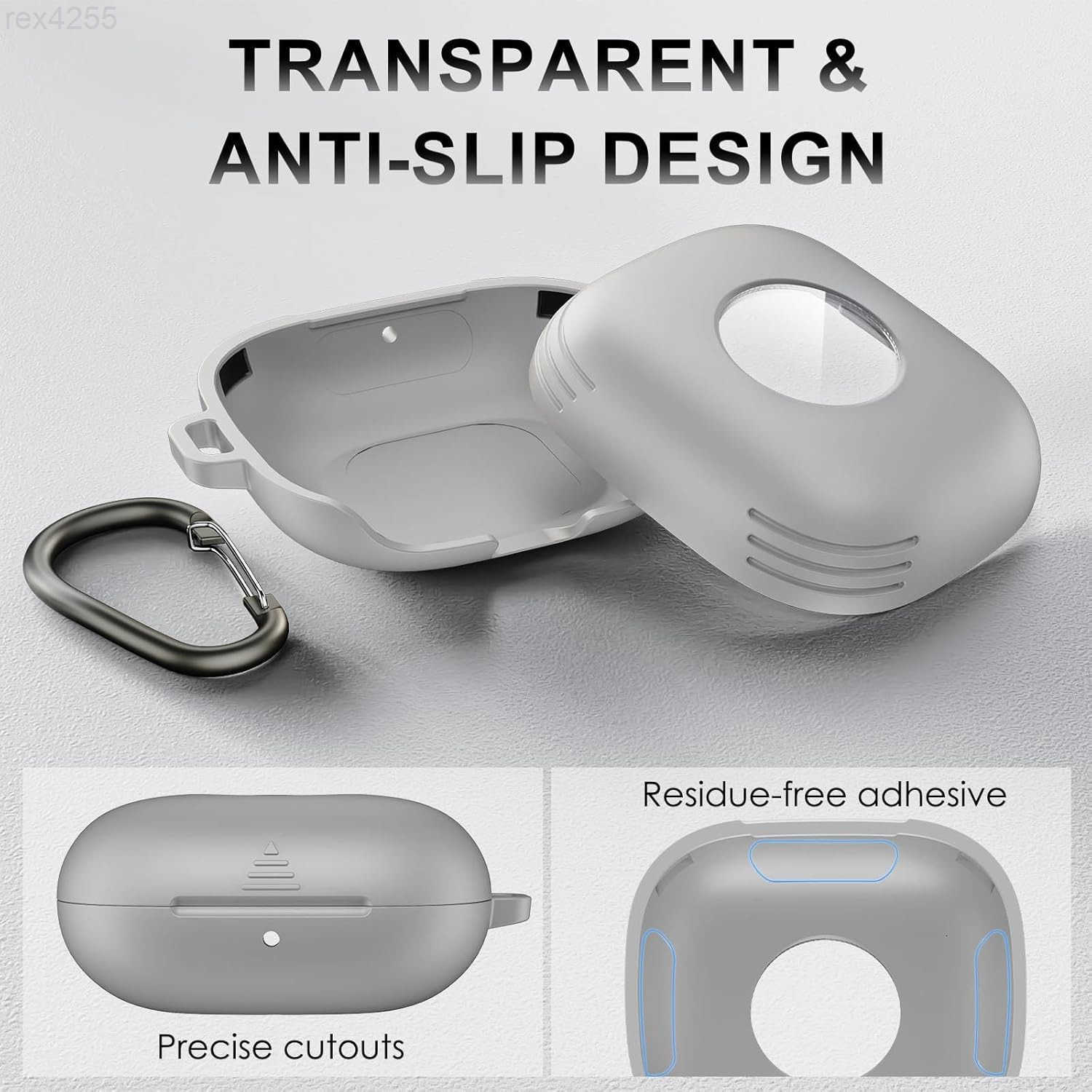 for Beats Powerbeats Pro 2 Case Cover Shockproof Magnetic Case for Powerbeats Pro 2 2025 Wireless Earbuds Magnetic Lock Lid Protective Cover with Clea