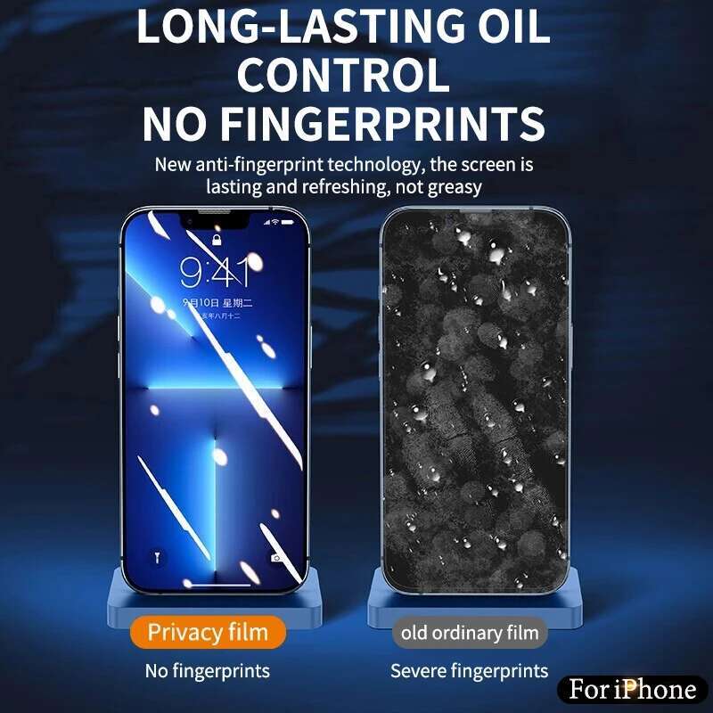 Cut Edge Tempered Glass For iPhone 15 14 13 12 11 16 Pro Max Screen Protector iphone14 Plus X R XS XR Full Cover Film
