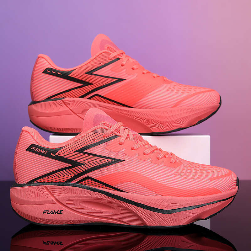 Cross-Border Large Size Running Training Sports Flying Marathon Full Palm Carbon Plate Men and Women Racing Fitness Shoes