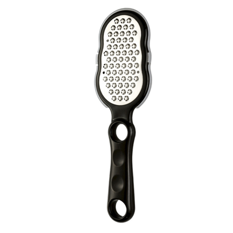 Stainless Steel Foot Dead Skin Remover, 0.3mm Safe Distance Callus Shaver Pedicure Tool for Feet, Easy Storage Foot Care Tool