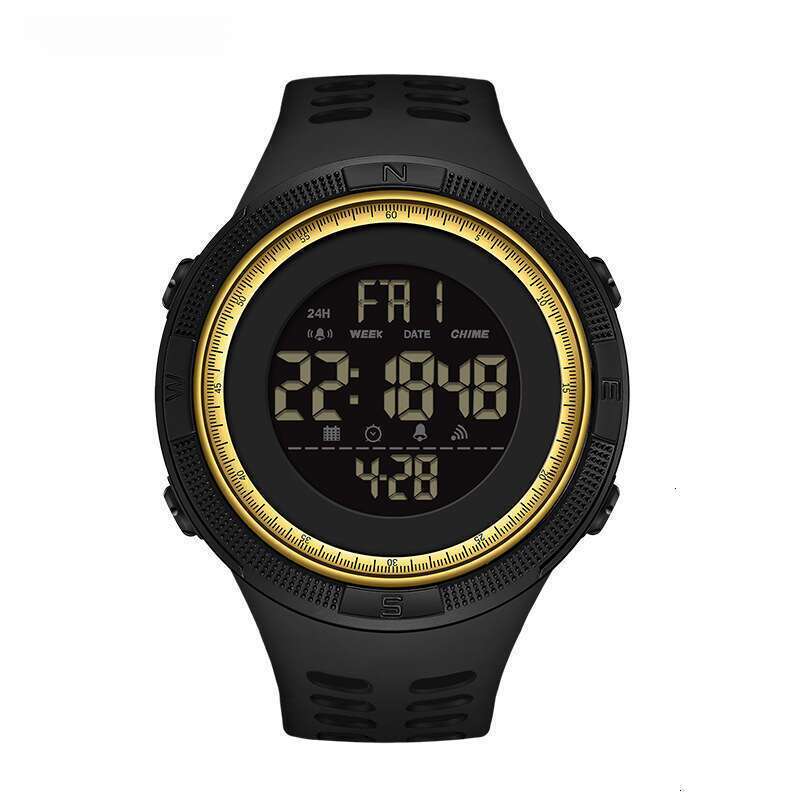 DHwatches Sanda Men's Youth Student Fashion Waterproof Outdoor Sports Single Display Electronic Watch