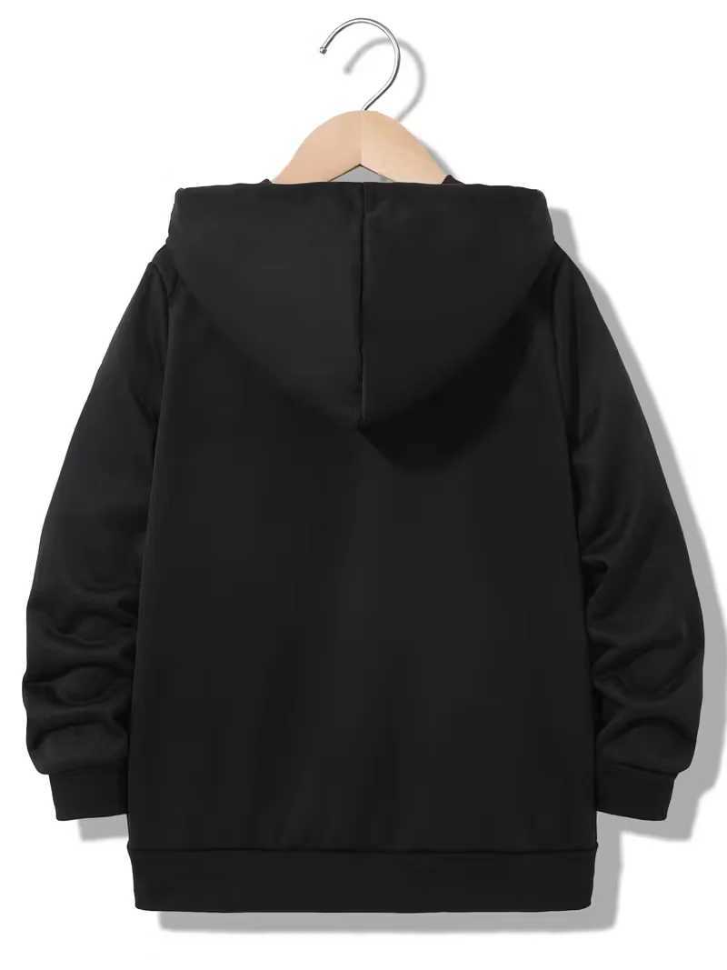 Zipper Solid Color Black Hoodies Sweatshirt Fleece Womens Men Cotton Autumn Winter Pullover O-Neck Hoody Long Sleeve Tops CoatsT251105
