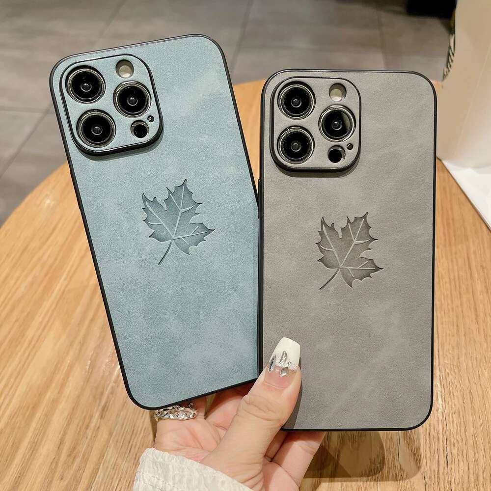 Leather Retra Case For iPhone 16 15 14 13 12 11 Pro Max Plus iPhone15 iPhone14 iPhone13 iPhone12 iPhone11 Comfortable Full Cover