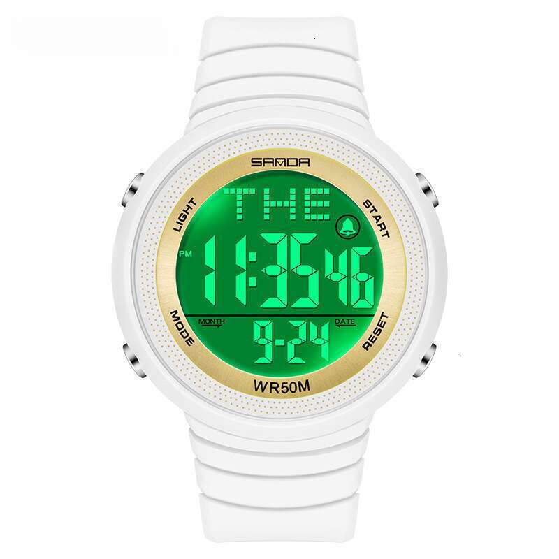 DHwatches Sanda Brand Hot-Selling Electronic Simple Personality Luminous Men and Women Wristwatch Multi-Functional Student Outdoor Sports Watch