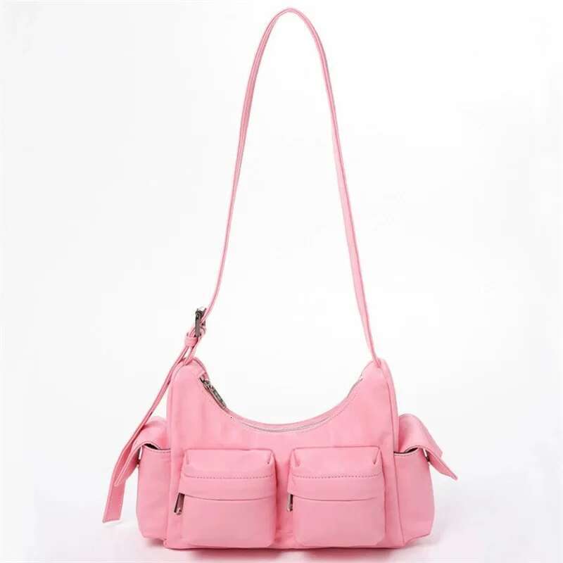 Women's Fashion Pockets Shoulder Bags Hobo Large Designer Totes Bag PU Leather Handbag