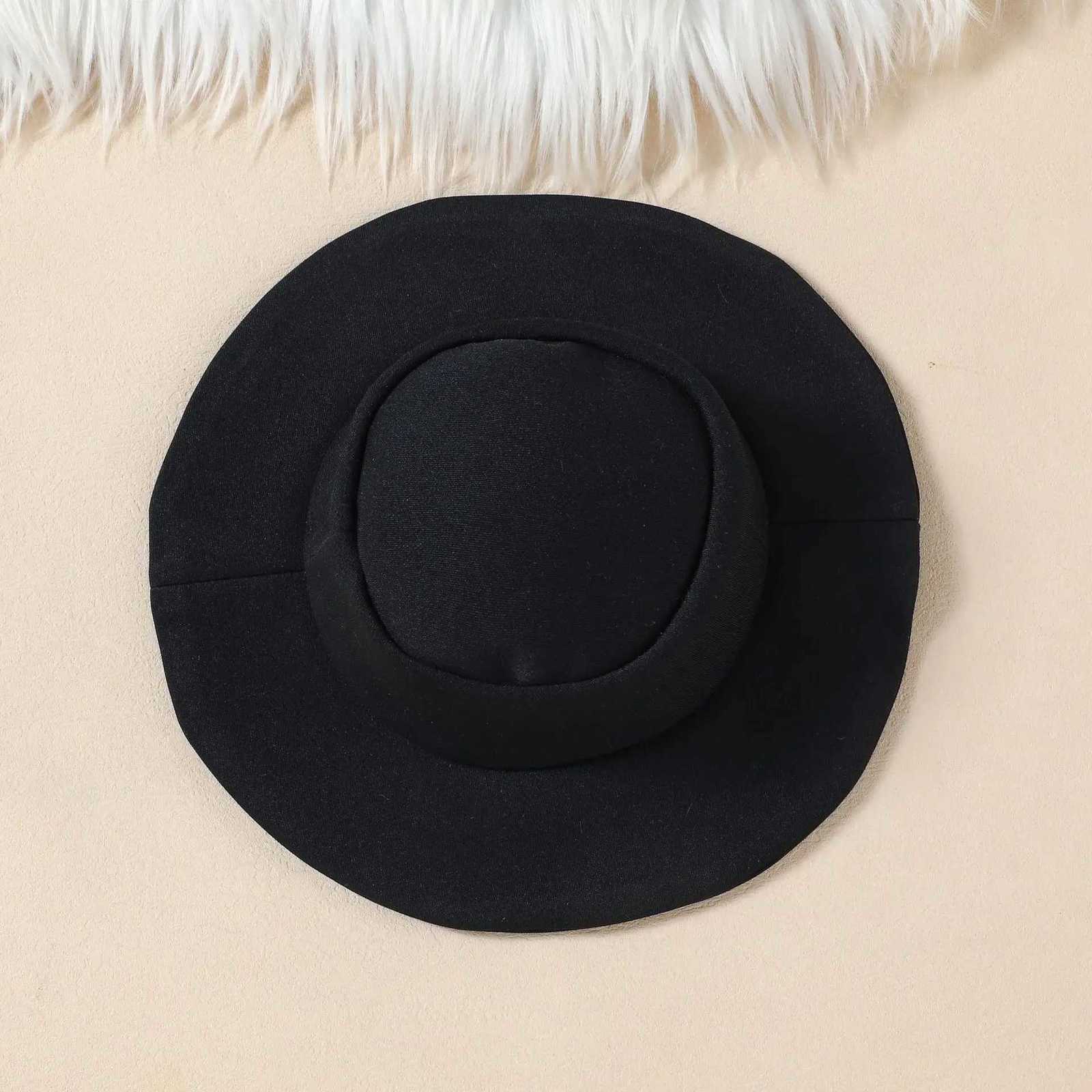 2025 Autumn And Winter Outfits Kids Girls 3 Pcs Set Dress Belt Hat New Clothes For Baby Girls Toddler Clothing For 2-8Year Y251105