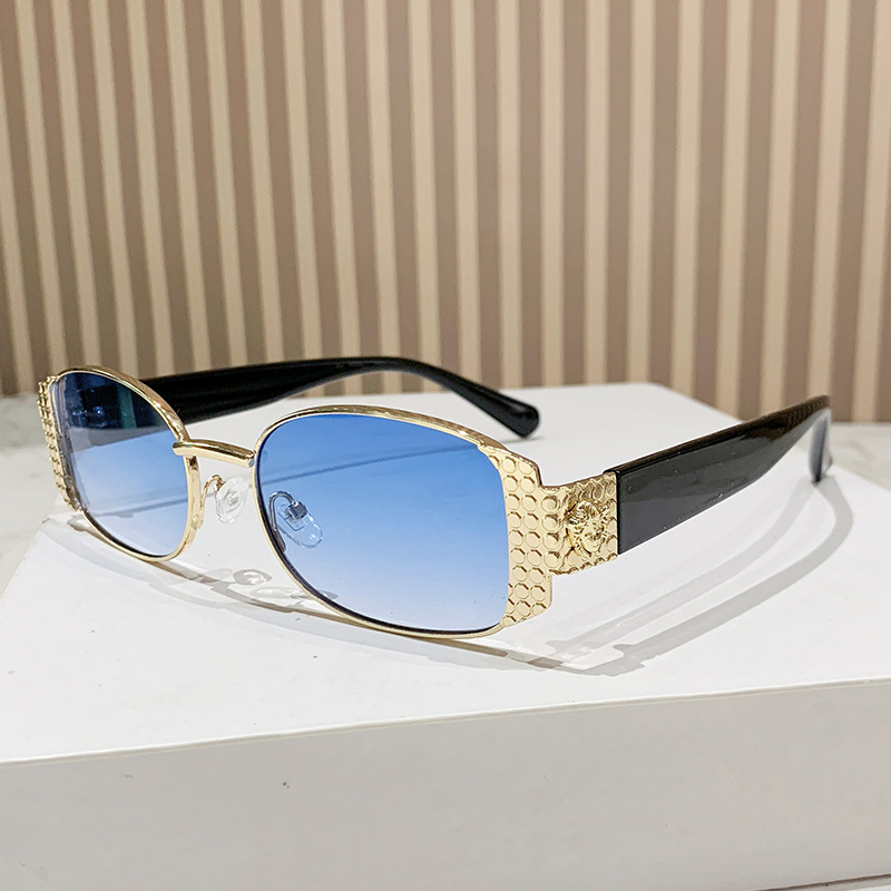 Designer Sunglasses For Men Women Oval Sunglasses Fashion Classic Polarized Sunglasses Luxury Goggle Pilot Alloy Frame UV400 Eyewear KP0089