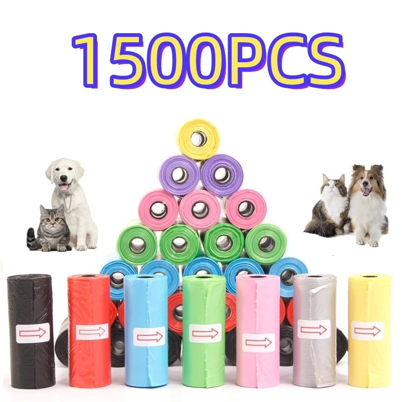 1500pcs cartoon dog urine bag pet 250403CJ